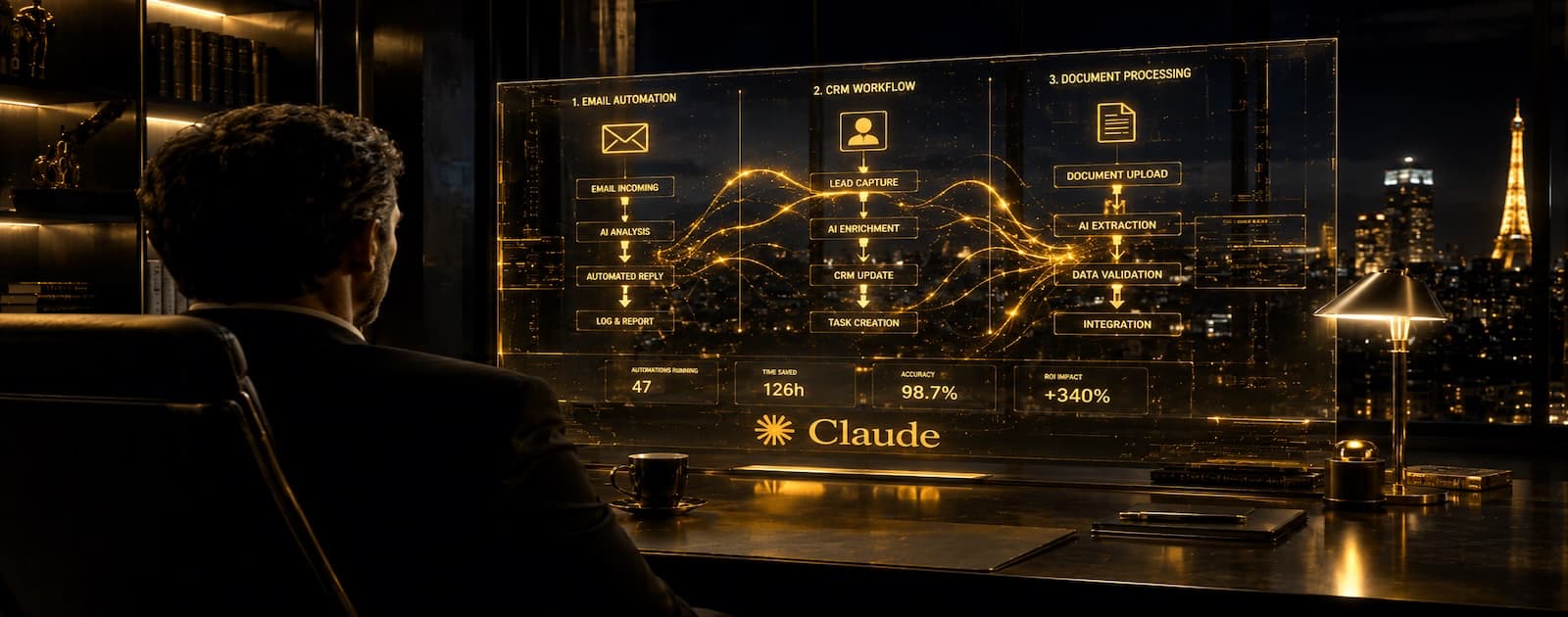 3 automatisations Claude pour PME sécurisées