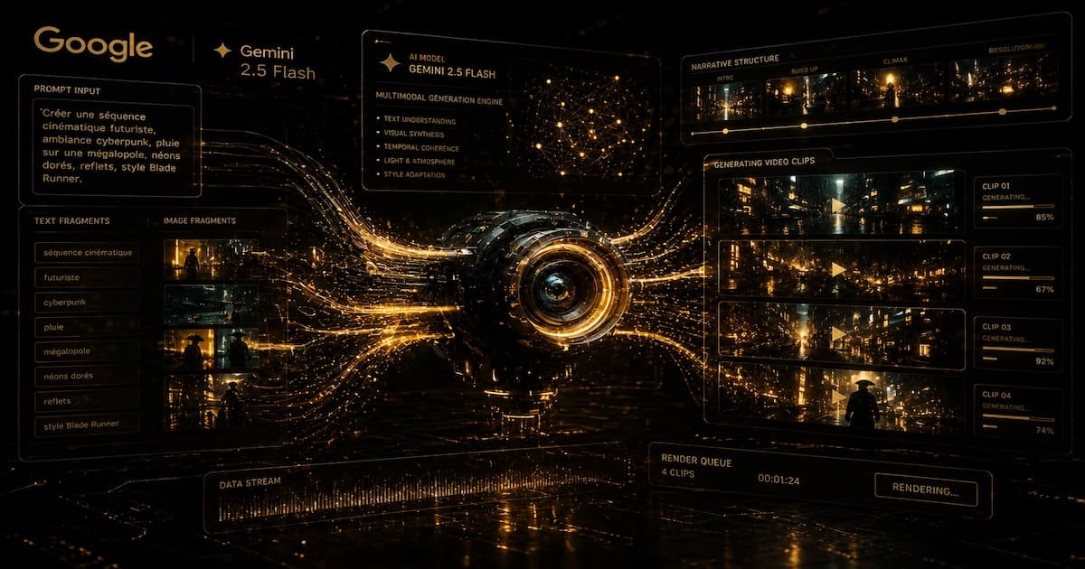 Gemini Omni vidéo IA entreprises françaises